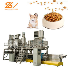 Van het de Installatiesroestvrije staal van de Voedsel voor huisdierenverwerking de Capaciteit van de de Extrudermachine 250kg/h