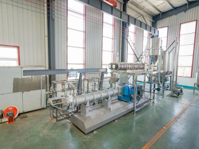 200-260kg/h de dubbele van de Extruder Drijvende Vissen van het Schroefvoedsel Machine van de het Voerproductielijn 11