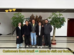 Automatische voedingslijn voor huisdieren en katten,de klant uit Brazilië