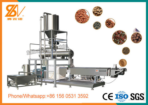 Extrudermachine voor visvoer met grote capaciteit