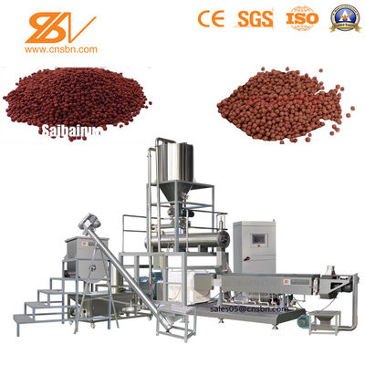 SLG135 Extruder voor visvoeding Twin Screw Fish Food Making Machine