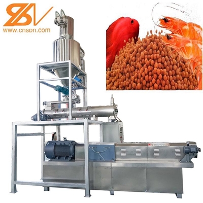 Automatische productielijn voor het maken van visvoer met geavanceerde technologie