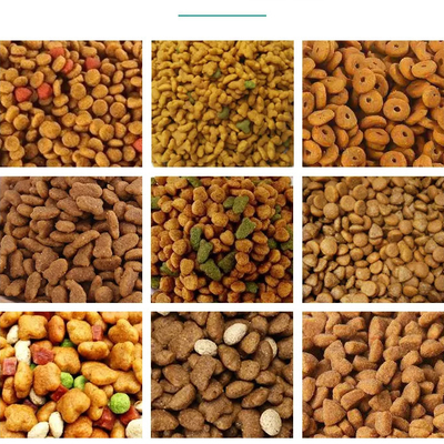 Elektrische automatische Kibble Dry Pet Food Productielijn