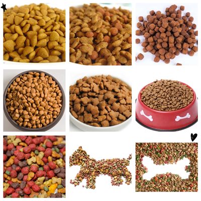 Dry pet food processing machine / geavanceerde hondeneetenmachine
