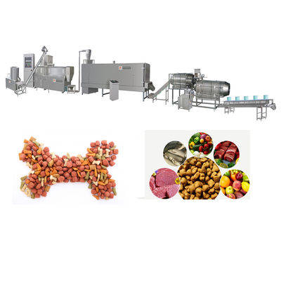 Automatische hondvoederverwerkingsmachine, kattenvoeder productielijn Duurzaam