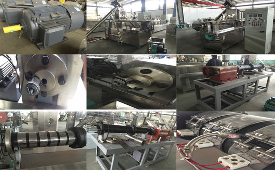 Fully expanded pet food machine Saibainuo company in China