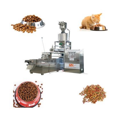 220-260 kg/uur Hoge snelheid hondenvoer productielijn