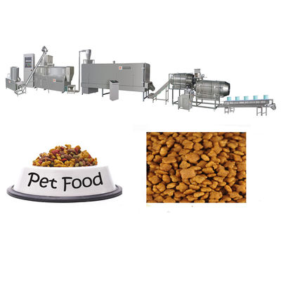 Elektrische automatische Kibble Dry Pet Food Productielijn