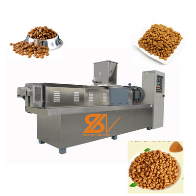 Volledig automatische extruder voor huisdieren, voor honden en voor katten 3 ton per uur