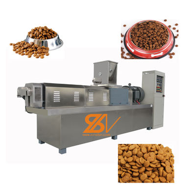 Siemens Motor Multi Functional Cat Food Production Line roestvrij staal