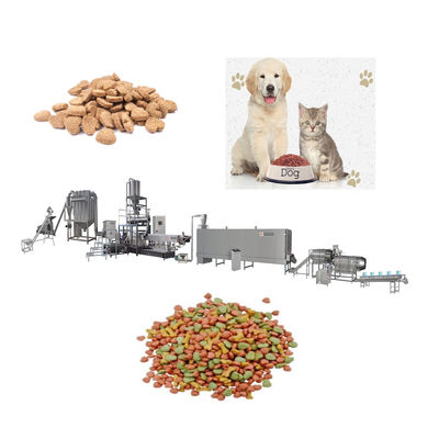 Fully Automatic Dry kibble dog food machine Saibainuo company in China