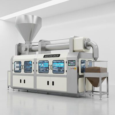 1200 kg huisdiervoedermachine met automatische energiebesparende droogtechnologie voor efficiëntie