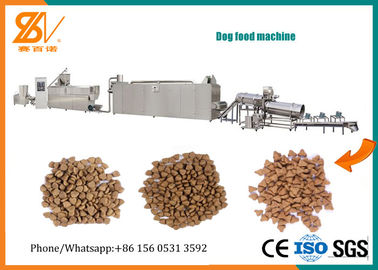 Flexible Twin Screw 200-250 kg/h Extrusieapparatuur voor huisdierenvoeding