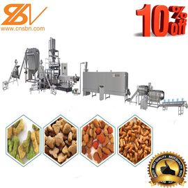 Twin Screw Extruder Automatic Pet Food Machinery met flexibel ontwerp gebaseerd
