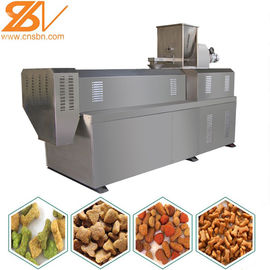 Flexible Twin Screw 200-250 kg/h Extrusieapparatuur voor huisdierenvoeding
