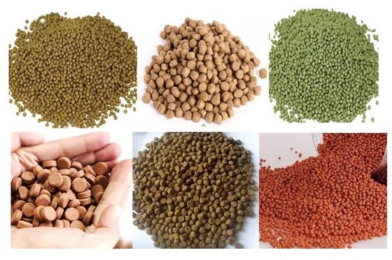 Volautomatische roestvrijstalen visvoer verwerkingsmachine