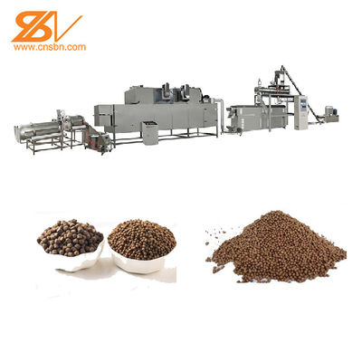 Automatische machinerie voor het extruderen van visvoer met grote capaciteit 2-3 t/h