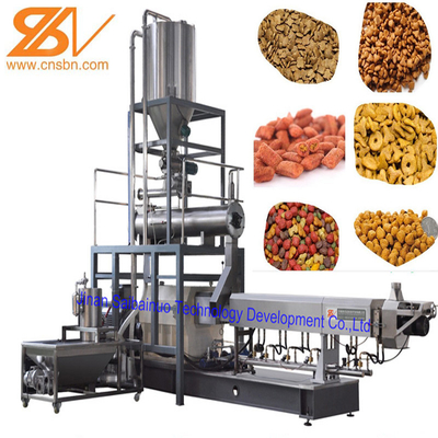 Automatische industriële extruderingsmachine voor hondenvoer 150 kg/uur