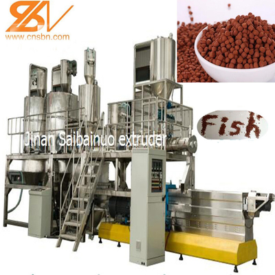Automatische drijvende vissenvoederpelletproductie-machines