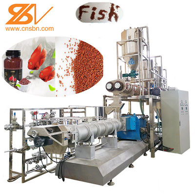 Automatische garnalenvisvoedingsmachine 500 kg capaciteit voederproductielijn