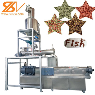 Automatische drijvende vissenvoederpelletproductie-machines