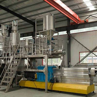 Drogende Drijvende 100kg/Hr-de Extrudermachine van het Vissenvoer