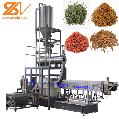 50*4*5m SUS201 320kw 3t/H de Korrelmachine van het Vissenvoer