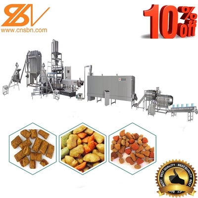 100kg/hr van de de Machineextruder van huisdierencat dog snack food making de Verwerkingslijn