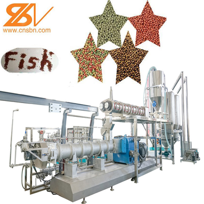 1-4t/H Aquatisch Voer Drijvende & Dalende de Verwerkingsmachines van het Vissenvoer
