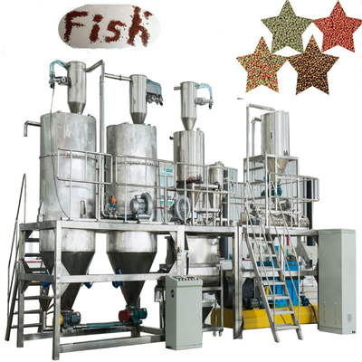 100kg/h-6000kg/h het drijvende Materiaal van de de Extrudermachine van het Vissenvoer